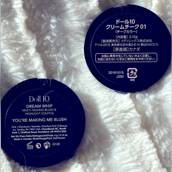 2 Bundle Doll 10 Cream she’s a doll and Dream Whip You’re making me blush - Picture 5 of 7